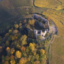 The ruins of Hohenstaufen castle
